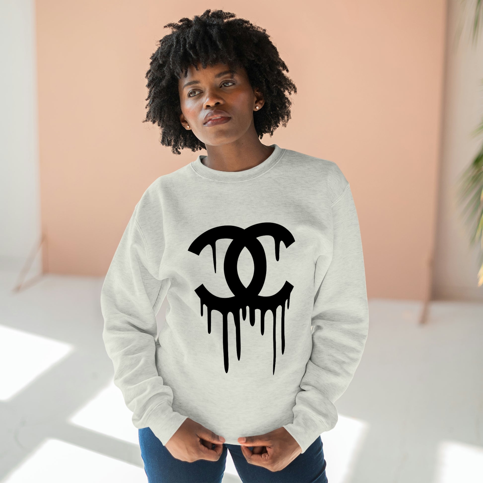 CC Drip Premium Crewneck Sweatshirt – Lizzie V Designs